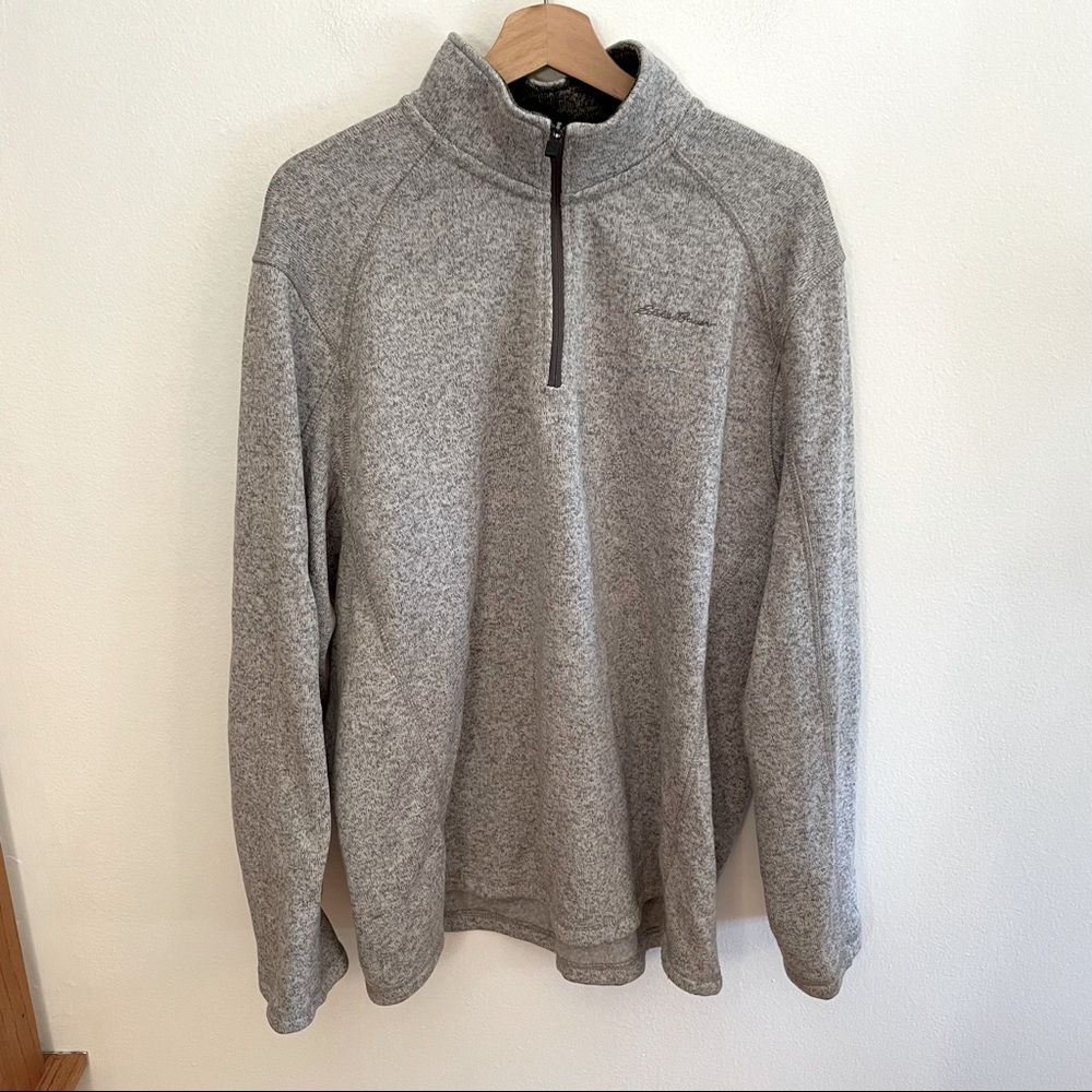 Eddie Bauer 1/4 zip sweater